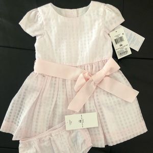 Ralph Lauren baby girl pink gingham dress
